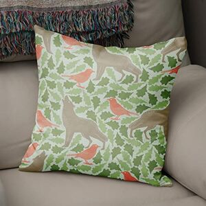 Bonamaison Decoratieve kussenhoes willekeurig patroon, gooien kussenhoezen, home decoratieve kussenslopen voor woonkamer, bank, slaapkamer, grootte: 43x43 cm ontworpen en vervaardigd in Turkije Bonamaison Decoratieve kussenhoes willekeurig patroon, gooien kussenhoezen, home decoratieve kussenslopen voor woonkamer, bank, slaapkamer, grootte: 43x43 cm ontworpen en vervaardigd in Turkije