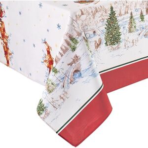 Elrene Home Fashions Santa's Snowy Sleighride servetten Elrene Home Fashions Santa's Snowy Sleighride servetten