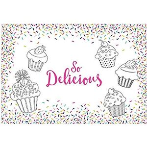 amscan 671982 Delicious Paper Placemats-24 stuks amscan 671982 Delicious Paper Placemats-24 stuks