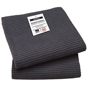 Now Designs Ripple keukendoek, set van 2, zwart Now Designs Ripple keukendoek, set van 2, zwart