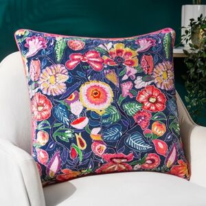 furn Wylder Glorine Floral Piped Feather Rich gevuld kussen furn Wylder Glorine Floral Piped Feather Rich gevuld kussen