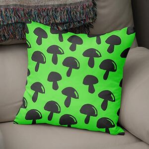 Bonamaison Decoratieve kussenhoes Neon groen & Fume, gooien kussenhoezen, home decoratieve kussenslopen voor woonkamer, bank, slaapkamer, maat: 43x43 cm ontworpen en vervaardigd in Turkije Bonamaison Decoratieve kussenhoes Neon groen & Fume, gooien kussenhoezen, home decoratieve kussenslopen voor woonkamer, bank, slaapkamer, maat: 43x43 cm ontworpen en vervaardigd in Turkije