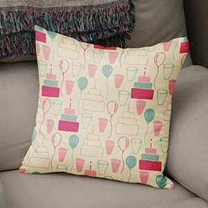 Bonamaison Decoratieve kussenhoes willekeurig patroon, gooien kussenhoezen, home decoratieve kussenslopen voor woonkamer, bank, slaapkamer, grootte: 43x43 cm ontworpen en vervaardigd in Turkije Bonamaison Decoratieve kussenhoes willekeurig patroon, gooien kussenhoezen, home decoratieve kussenslopen voor woonkamer, bank, slaapkamer, grootte: 43x43 cm ontworpen en vervaardigd in Turkije