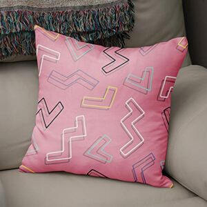 Bonamaison Decoratieve kussenhoes willekeurig patroon, gooien kussenhoezen, home decoratieve kussenslopen voor woonkamer, bank, slaapkamer, grootte: 43x43 cm ontworpen en vervaardigd in Turkije Bonamaison Decoratieve kussenhoes willekeurig patroon, gooien kussenhoezen, home decoratieve kussenslopen voor woonkamer, bank, slaapkamer, grootte: 43x43 cm ontworpen en vervaardigd in Turkije