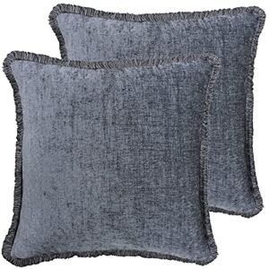 Paoletti Astbury Kussens, Grafiet, 50 x 50cm Paoletti Astbury Kussens, Grafiet, 50 x 50cm