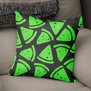 Bonamaison Decoratieve kussenhoes Neon groen & Fume, gooien kussenhoezen, home decoratieve kussenslopen voor woonkamer, bank, slaapkamer, maat: 43x43 cm ontworpen en vervaardigd in Turkije Bonamaison Decoratieve kussenhoes Neon groen & Fume, gooien kussenhoezen, home decoratieve kussenslopen voor woonkamer, bank, slaapkamer, maat: 43x43 cm ontworpen en vervaardigd in Turkije