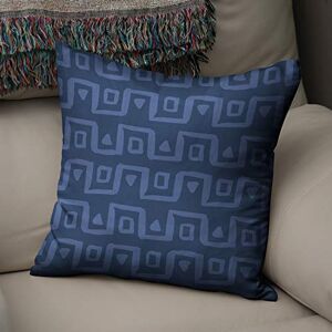 Bonamaison Decoratieve Kussensloop, Blauw Kussenhoezen Bank, Zitkussen, Decoratieve Kussenhoesjes, Kussensloop; Sofa, Slaapkamer, Kantoor, Auto 43x43 Cm Ontworpen en Vervaardigd in Turkije Bonamaison Decoratieve Kussensloop, Blauw Kussenhoezen Bank, Zitkussen, Decoratieve Kussenhoesjes, Kussensloop; Sofa, Slaapkamer, Kantoor, Auto 43x43 Cm Ontworpen en Vervaardigd in Turkije