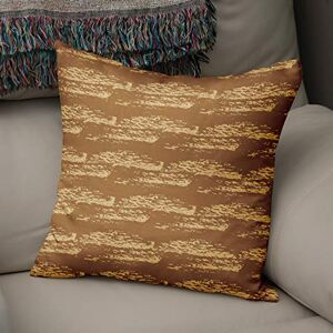 Bonamaison Decoratieve Kussensloop, Bruine tinten Kussenhoezen Bank, Zitkussen, Decoratieve Kussenhoesjes, Kussensloop; Sofa, Slaapkamer, Kantoor, Auto 43x43 Cm Ontworpen en Vervaardigd in Turkije Bonamaison Decoratieve Kussensloop, Bruine tinten Kussenhoezen Bank, Zitkussen, Decoratieve Kussenhoesjes, Kussensloop; Sofa, Slaapkamer, Kantoor, Auto 43x43 Cm Ontworpen en Vervaardigd in Turkije