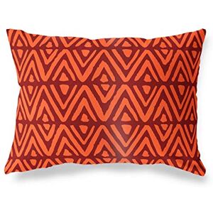 Bonamaison Oranje-Bordeaux Decoratieve Kussensloop, Kussenhoezen Bank, Decoratieve Kussenhoesjes, Kussensloop; Sofa, Slaapkamer, Kantoor, Auto 35x50 Cm Ontworpen en vervaardigd in Turkije Bonamaison Oranje-Bordeaux Decoratieve Kussensloop, Kussenhoezen Bank, Decoratieve Kussenhoesjes, Kussensloop; Sofa, Slaapkamer, Kantoor, Auto 35x50 Cm Ontworpen en vervaardigd in Turkije