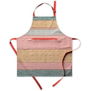 Maison d' Hermine Keukenschort van 100% katoen met verstelbare hals met lange banden voor dames en heren chef-kok, 06 Provence, 27.50"x31.50 Maison d' Hermine Keukenschort van 100% katoen met verstelbare hals met lange banden voor dames en heren chef-kok, 06 Provence, 27.50"x31.50