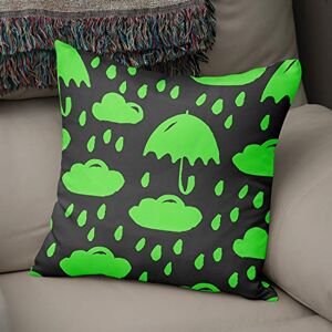 Bonamaison Decoratieve kussenhoes Neon groen & Fume, gooien kussenhoezen, home decoratieve kussenslopen voor woonkamer, bank, slaapkamer, maat: 43x43 cm ontworpen en vervaardigd in Turkije Bonamaison Decoratieve kussenhoes Neon groen & Fume, gooien kussenhoezen, home decoratieve kussenslopen voor woonkamer, bank, slaapkamer, maat: 43x43 cm ontworpen en vervaardigd in Turkije