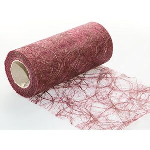 Unbekannt 25 m x 20 cm Sizoweb tafelkleed - Bordeaux rood Unbekannt 25 m x 20 cm Sizoweb tafelkleed - Bordeaux rood