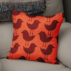 Bonamaison Decoratieve kussenhoes Oranje & Bordeux, gooien kussenhoezen, home decoratieve kussenslopen voor woonkamer, bank, slaapkamer, maat: 43x43 cm ontworpen en vervaardigd in Turkije Bonamaison Decoratieve kussenhoes Oranje & Bordeux, gooien kussenhoezen, home decoratieve kussenslopen voor woonkamer, bank, slaapkamer, maat: 43x43 cm ontworpen en vervaardigd in Turkije