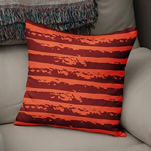 Bonamaison Decoratieve kussenhoes Oranje & Bordeux, gooien kussenhoezen, home decoratieve kussenslopen voor woonkamer, bank, slaapkamer, maat: 43x43 cm ontworpen en vervaardigd in Turkije Bonamaison Decoratieve kussenhoes Oranje & Bordeux, gooien kussenhoezen, home decoratieve kussenslopen voor woonkamer, bank, slaapkamer, maat: 43x43 cm ontworpen en vervaardigd in Turkije