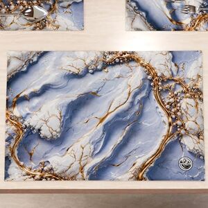 PETTI Artigiani Italiani MarbLELIZED Amerikaanse stoffen placemats, elegante placemats in marmerlook paars (set van 6-30 x 45 cm), ontbijtplank, cadeau-idee, 100% Made in Italy PETTI Artigiani Italiani MarbLELIZED Amerikaanse stoffen placemats, elegante placemats in marmerlook paars (set van 6-30 x 45 cm), ontbijtplank, cadeau-idee, 100% Made in Italy