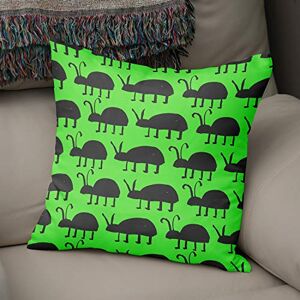 Bonamaison Decoratieve kussenhoes Neon groen & Fume, gooien kussenhoezen, home decoratieve kussenslopen voor woonkamer, bank, slaapkamer, maat: 43x43 cm ontworpen en vervaardigd in Turkije Bonamaison Decoratieve kussenhoes Neon groen & Fume, gooien kussenhoezen, home decoratieve kussenslopen voor woonkamer, bank, slaapkamer, maat: 43x43 cm ontworpen en vervaardigd in Turkije