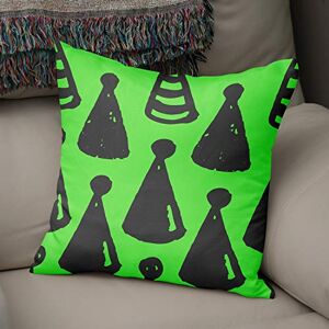 Bonamaison Decoratieve kussenhoes Neon groen & Fume, gooien kussenhoezen, home decoratieve kussenslopen voor woonkamer, bank, slaapkamer, maat: 43x43 cm ontworpen en vervaardigd in Turkije Bonamaison Decoratieve kussenhoes Neon groen & Fume, gooien kussenhoezen, home decoratieve kussenslopen voor woonkamer, bank, slaapkamer, maat: 43x43 cm ontworpen en vervaardigd in Turkije