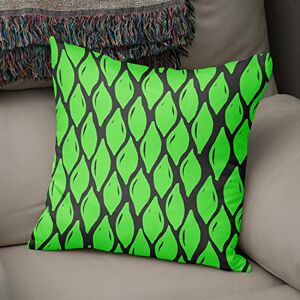 Bonamaison Decoratieve kussenhoes Neon groen & Fume, gooien kussenhoezen, home decoratieve kussenslopen voor woonkamer, bank, slaapkamer, maat: 43x43 cm ontworpen en vervaardigd in Turkije Bonamaison Decoratieve kussenhoes Neon groen & Fume, gooien kussenhoezen, home decoratieve kussenslopen voor woonkamer, bank, slaapkamer, maat: 43x43 cm ontworpen en vervaardigd in Turkije