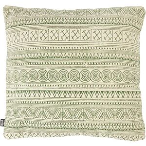 Mood collection Mood collectie Vintage Standaard Kussen, 45 x 45 cm, Polyester, Groen, One Size Mood collection Mood collectie Vintage Standaard Kussen, 45 x 45 cm, Polyester, Groen, One Size