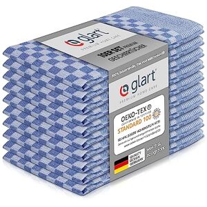 Glart 48SB 10-delige set theedoeken, keukendoeken, vaatdoeken, keukenhanddoeken, getwijnd, 50 x 70 cm, 100% katoen OEKO-TEX, blauw, voorgewassen Glart 48SB 10-delige set theedoeken, keukendoeken, vaatdoeken, keukenhanddoeken, getwijnd, 50 x 70 cm, 100% katoen OEKO-TEX, blauw, voorgewassen