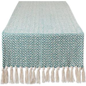DII Geweven Basic Tafelblad Collectie Chevron Tafelloper, 15x72, Teal DII Geweven Basic Tafelblad Collectie Chevron Tafelloper, 15x72, Teal