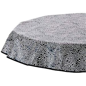 Nydel EWR48BM6413 tafelkleed, PVC-coating, rond, 160 cm, marineblauw Nydel EWR48BM6413 tafelkleed, PVC-coating, rond, 160 cm, marineblauw