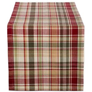 DII Herfst & Thanksgiving Tafelbladlinnen, Katoen, Geruit, 72" x 14" (Runner) DII Herfst & Thanksgiving Tafelbladlinnen, Katoen, Geruit, 72" x 14" (Runner)