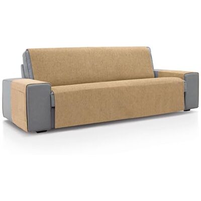 ECOMMERC3 Bankhoes voor 4-zits, 190 x 220 cm, goudkleurig, zacht, 100% Made in Spain ECOMMERC3 Bankhoes voor 4-zits, 190 x 220 cm, goudkleurig, zacht, 100% Made in Spain