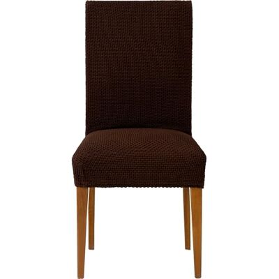 ECOMMERC3 2 bi-elastische jacquard stoelhoezen, aanpasbaar, ademend en volledige bescherming, 2 stuks, bruin, eenvoudige installatie, 100% Spaanse productie ECOMMERC3 2 bi-elastische jacquard stoelhoezen, aanpasbaar, ademend en volledige bescherming, 2 stuks, bruin, eenvoudige installatie, 100% Spaanse productie