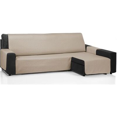 ECOMMERC3 Bankhoes Chaise Long 200 cm, geschikt voor chaise lang hoekdeel rechts en links, bankovertrek, chaise lang, verstelbaar, kleur leer ECOMMERC3 Bankhoes Chaise Long 200 cm, geschikt voor chaise lang hoekdeel rechts en links, bankovertrek, chaise lang, verstelbaar, kleur leer