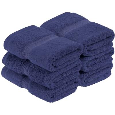 Superior Madison TS Set, gezicht handdoek 6-pack, marineblauw, 6 stuks Superior Madison TS Set, gezicht handdoek 6-pack, marineblauw, 6 stuks