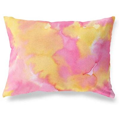 Bonamaison Aquarel Thema Decoratieve Kussensloop, Kussenhoezen Bank, Decoratieve Kussenhoesjes, Kussensloop; Sofa, Slaapkamer, Kantoor, Auto 35x50 Cm Ontworpen en vervaardigd in Turkije Bonamaison Aquarel Thema Decoratieve Kussensloop, Kussenhoezen Bank, Decoratieve Kussenhoesjes, Kussensloop; Sofa, Slaapkamer, Kantoor, Auto 35x50 Cm Ontworpen en vervaardigd in Turkije