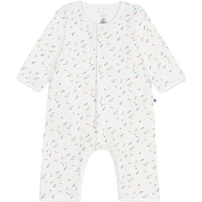 Petit Bateau Babypyjama zonder voeten van katoen, bloemenprint Petit Bateau Babypyjama zonder voeten van katoen, bloemenprint