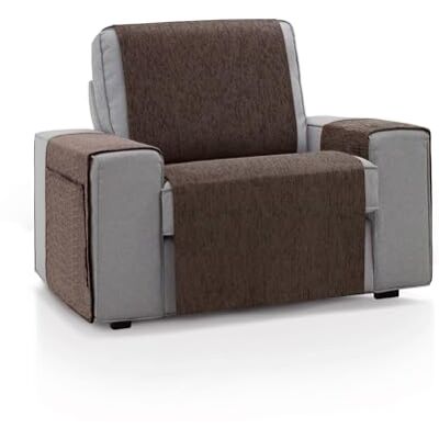 ECOMMERC3 Bankhoes voor 1-zits, 55 x 220 cm, bankovertrek, kleur: bruin, zacht, 100% gemaakt in Spanje ECOMMERC3 Bankhoes voor 1-zits, 55 x 220 cm, bankovertrek, kleur: bruin, zacht, 100% gemaakt in Spanje