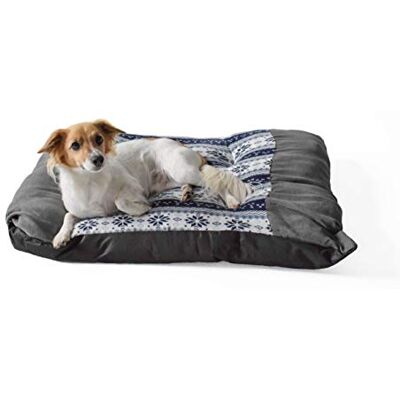 SOGNI E CAPRICCI PETS 2 kussens Snow, blauw, 88 x 69 cm SOGNI E CAPRICCI PETS 2 kussens Snow, blauw, 88 x 69 cm