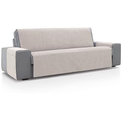 ECOMMERC3 Bankhoes voor 3-zits, 160 x 220 cm, natuurlijke kleuren, zacht, 100% Made in Spain ECOMMERC3 Bankhoes voor 3-zits, 160 x 220 cm, natuurlijke kleuren, zacht, 100% Made in Spain