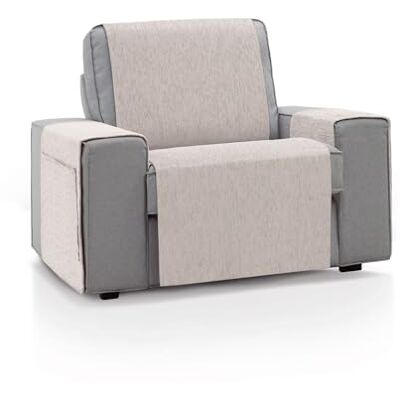 ECOMMERC3 Bankhoes voor 1-zits, 55 x 220 cm, natuurlijke kleur, zacht, 100% Made in Spain ECOMMERC3 Bankhoes voor 1-zits, 55 x 220 cm, natuurlijke kleur, zacht, 100% Made in Spain
