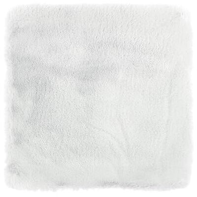 -LUXOR- living Coste Zitkussen van kunstbont, stoelkussen als decoratie, woonkamer of stoelkussen, gezellig zitkussen, stoel, sierkussen, 40 x 40 cm, vierkant, wit, set van 4 -LUXOR- living Coste Zitkussen van kunstbont, stoelkussen als decoratie, woonkamer of stoelkussen, gezellig zitkussen, stoel, sierkussen, 40 x 40 cm, vierkant, wit, set van 4