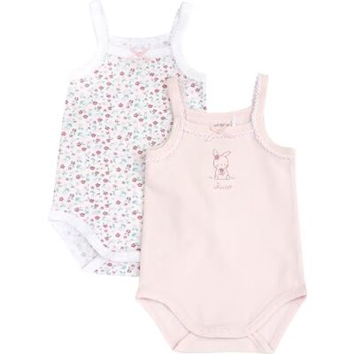 Chicco Set met twee body's, Lichtroze, 3 Jaar Chicco Set met twee body's, Lichtroze, 3 Jaar
