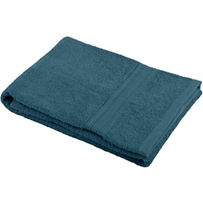 Stof LOVELY CASA Handdoek, model Lagune – Petrole – 30 x 50 cm – 100% katoen Stof LOVELY CASA Handdoek, model Lagune – Petrole – 30 x 50 cm – 100% katoen