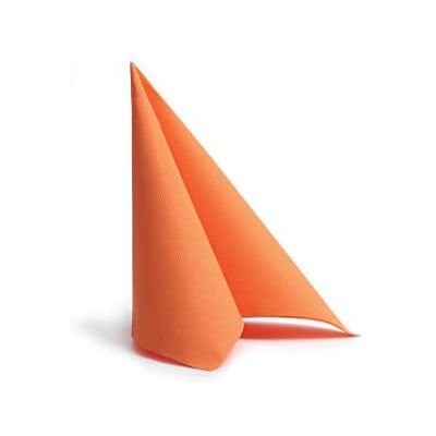 Alvotex Soft Point 50 servetten, hoogwaardige wegwerpservetten, 38x38 cm, oranje Alvotex Soft Point 50 servetten, hoogwaardige wegwerpservetten, 38x38 cm, oranje