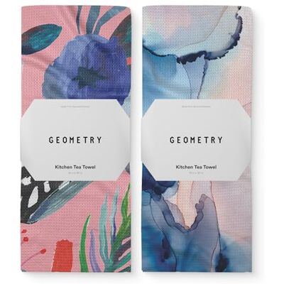 GEOMETRY Keukentheedoek Sneldrogende microvezeldoek theedoeken voor het drogen van de keuken premium sneldrogende handdoek Thinking of You + water en inkt (waterverf set van 2) GEOMETRY Keukentheedoek Sneldrogende microvezeldoek theedoeken voor het drogen van de keuken premium sneldrogende handdoek Thinking of You + water en inkt (waterverf set van 2)