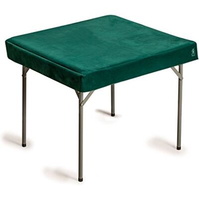 Yellow Mountain Imports Professionele groene vierkante tafelhoes van Perfect voor Mahjong, Dominos, en bordspellen 88,5 centimeter Yellow Mountain Imports Professionele groene vierkante tafelhoes van Perfect voor Mahjong, Dominos, en bordspellen 88,5 centimeter