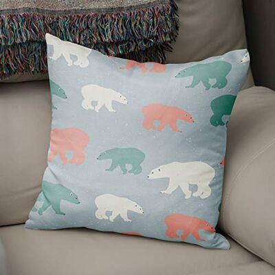 Bonamaison Decoratieve kussenhoes willekeurig patroon, gooien kussenhoezen, home decoratieve kussenslopen voor woonkamer, bank, slaapkamer, grootte: 43x43 cm ontworpen en vervaardigd in Turkije Bonamaison Decoratieve kussenhoes willekeurig patroon, gooien kussenhoezen, home decoratieve kussenslopen voor woonkamer, bank, slaapkamer, grootte: 43x43 cm ontworpen en vervaardigd in Turkije