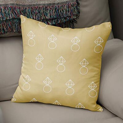 Bonamaison Decoratieve kussenhoes willekeurig patroon, gooien kussenhoezen, home decoratieve kussenslopen voor woonkamer, bank, slaapkamer, grootte: 43x43 cm ontworpen en vervaardigd in Turkije Bonamaison Decoratieve kussenhoes willekeurig patroon, gooien kussenhoezen, home decoratieve kussenslopen voor woonkamer, bank, slaapkamer, grootte: 43x43 cm ontworpen en vervaardigd in Turkije