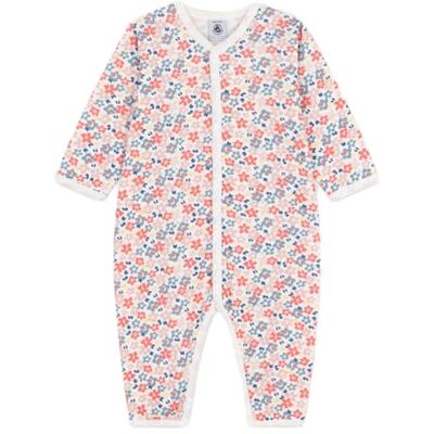 Petit Bateau Babypyjama van katoen, zonder voeten, bedrukt Petit Bateau Babypyjama van katoen, zonder voeten, bedrukt