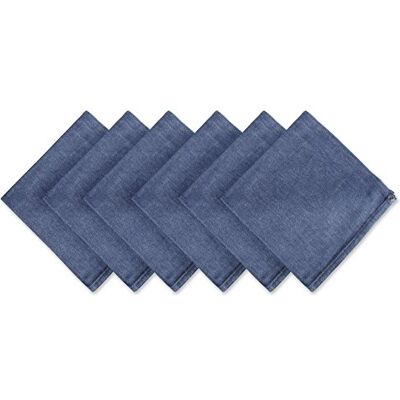 DII Collectie, Katoen, Denim, 20x20 DII Collectie, Katoen, Denim, 20x20