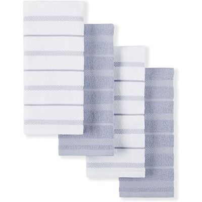 KitchenAid Albany Keukendoek 4Stuks Lavendel Crème Wit - Keukendoek KitchenAid Albany Keukendoek 4Stuks Lavendel Crème Wit - Keukendoek