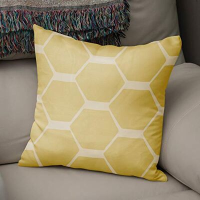 Bonamaison Decoratieve kussenhoes willekeurig patroon, gooien kussenhoezen, home decoratieve kussenslopen voor woonkamer, bank, slaapkamer, grootte: 43x43 cm ontworpen en vervaardigd in Turkije Bonamaison Decoratieve kussenhoes willekeurig patroon, gooien kussenhoezen, home decoratieve kussenslopen voor woonkamer, bank, slaapkamer, grootte: 43x43 cm ontworpen en vervaardigd in Turkije