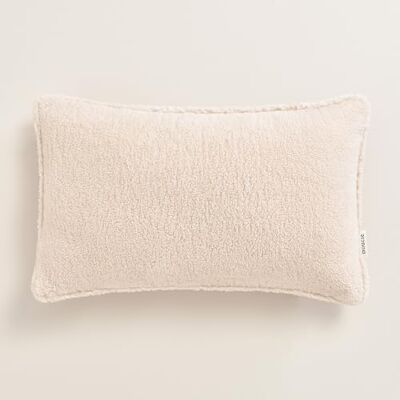 room99 Boucle Sierkussensloop, 30 x 50 cm, decoratieve sierkussenhoes, decoratief, esthetisch, modern, slaapkamer, woonkamer, teddy lichtbeige room99 Boucle Sierkussensloop, 30 x 50 cm, decoratieve sierkussenhoes, decoratief, esthetisch, modern, slaapkamer, woonkamer, teddy lichtbeige
